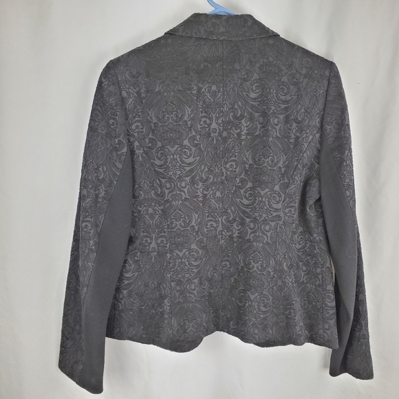 Paisley print Chico's blazer size 0 - Picture 2 of 6